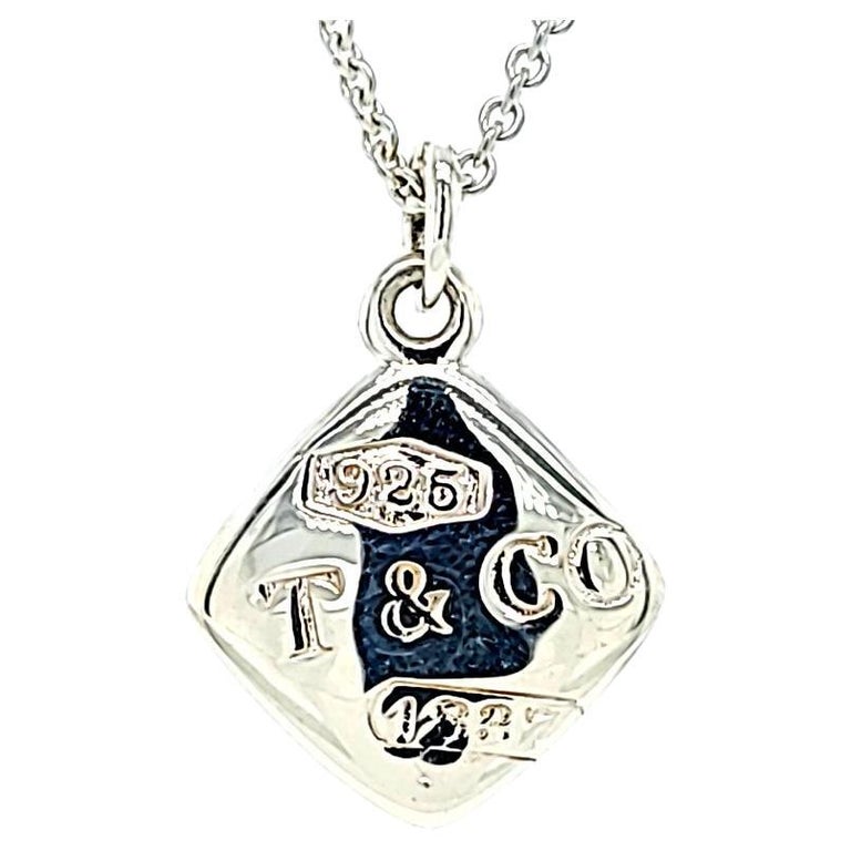 Tiffany and Co Sterling Silver Pendant Necklace