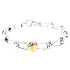 Tiffany and Co Two Tone Heart Bracelet