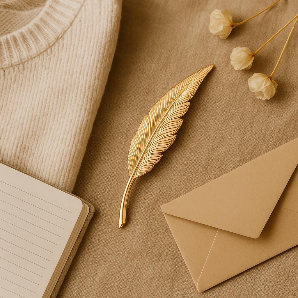 A Timeless Token of Nature-Inspired Elegance
Step into the storied world of Tiffany & Co. with this Vintage 14K Gold Leaf Brooch, featuring a delicate leaf motif and an inscribed dedication on the reverse—a personalized touch that underscores the