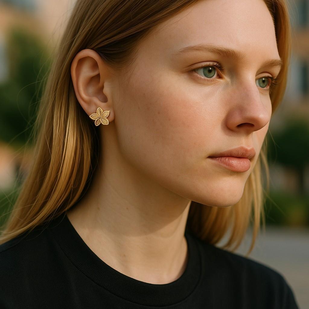 Eine fesselnde Mischung aus zeitlosem Charme und exquisiter Handwerkskunst
Erweitern Sie Ihre Sammlung mit diesen Vintage Tiffany & Co. Blumige Ohrringe, sorgfältig aus 18 Karat Gelbgold gefertigt. Mit den erhabenen Blütenblättern und der