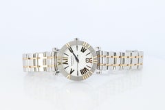 Tiffany & Co Uhr. 18k SS und Keramik Tiffany Atlas Automatik-Damenuhr.