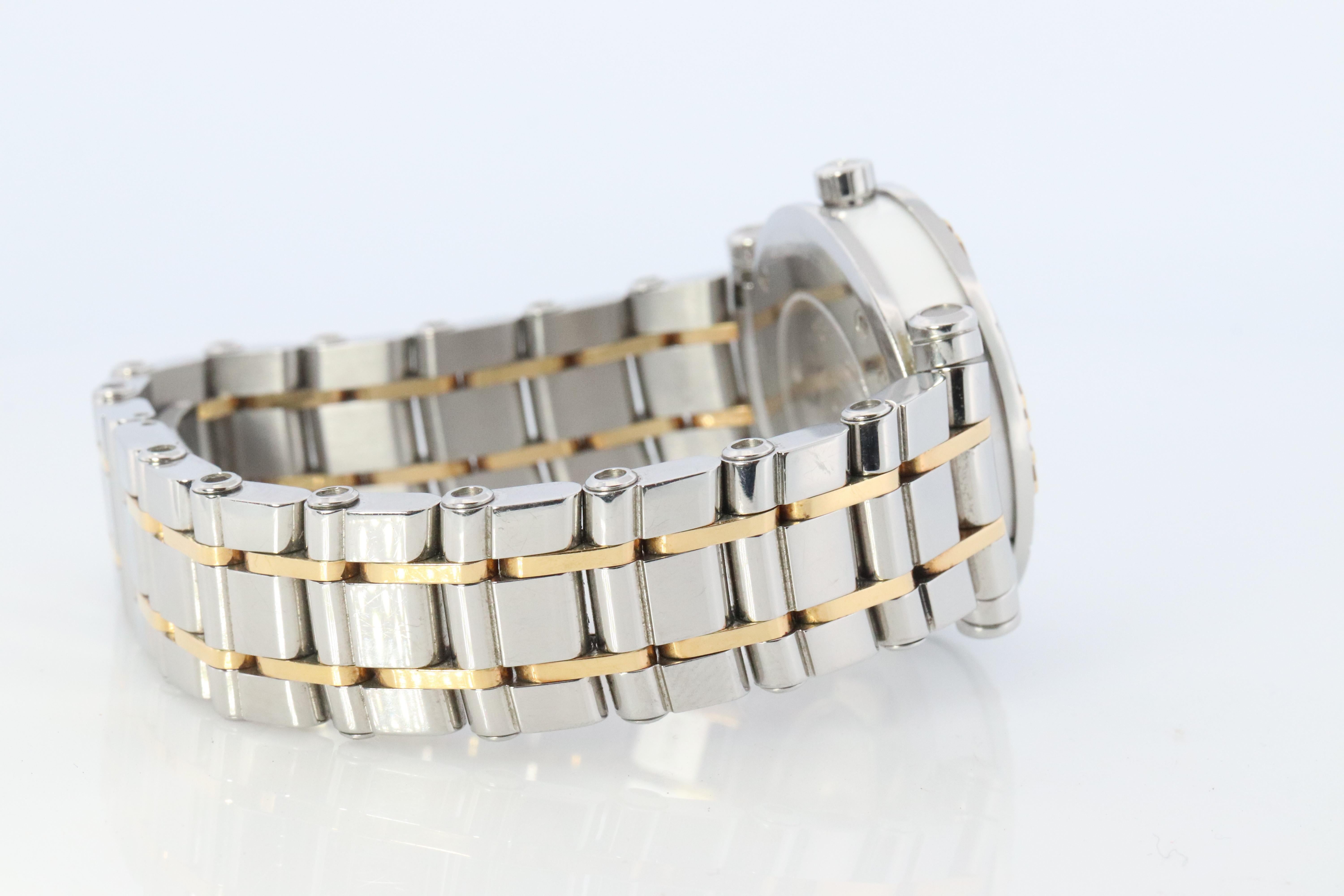 Tiffany and Co Watch. 18k SS and Ceramic Tiffany Atlas Automatic Ladies Watch. 2