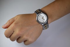 Tiffany and Co Watch. 18k Tiffany Tesoro M0112 Large 34mm Wristwatch