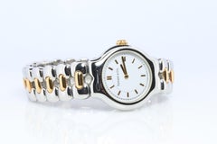Tiffany and Co Watch. 18k Tiffany Tesoro Stainless Steel Ladies 25mm Wristwatch