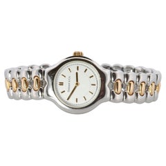 Tiffany and Co Watch. 18k Tiffany Tesoro Stainless Steel Ladies 25mm Wristwatch
