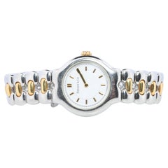 Tiffany and Co Watch. 18k Tiffany Tesoro Stainless Steel Ladies 25mm Wristwatch