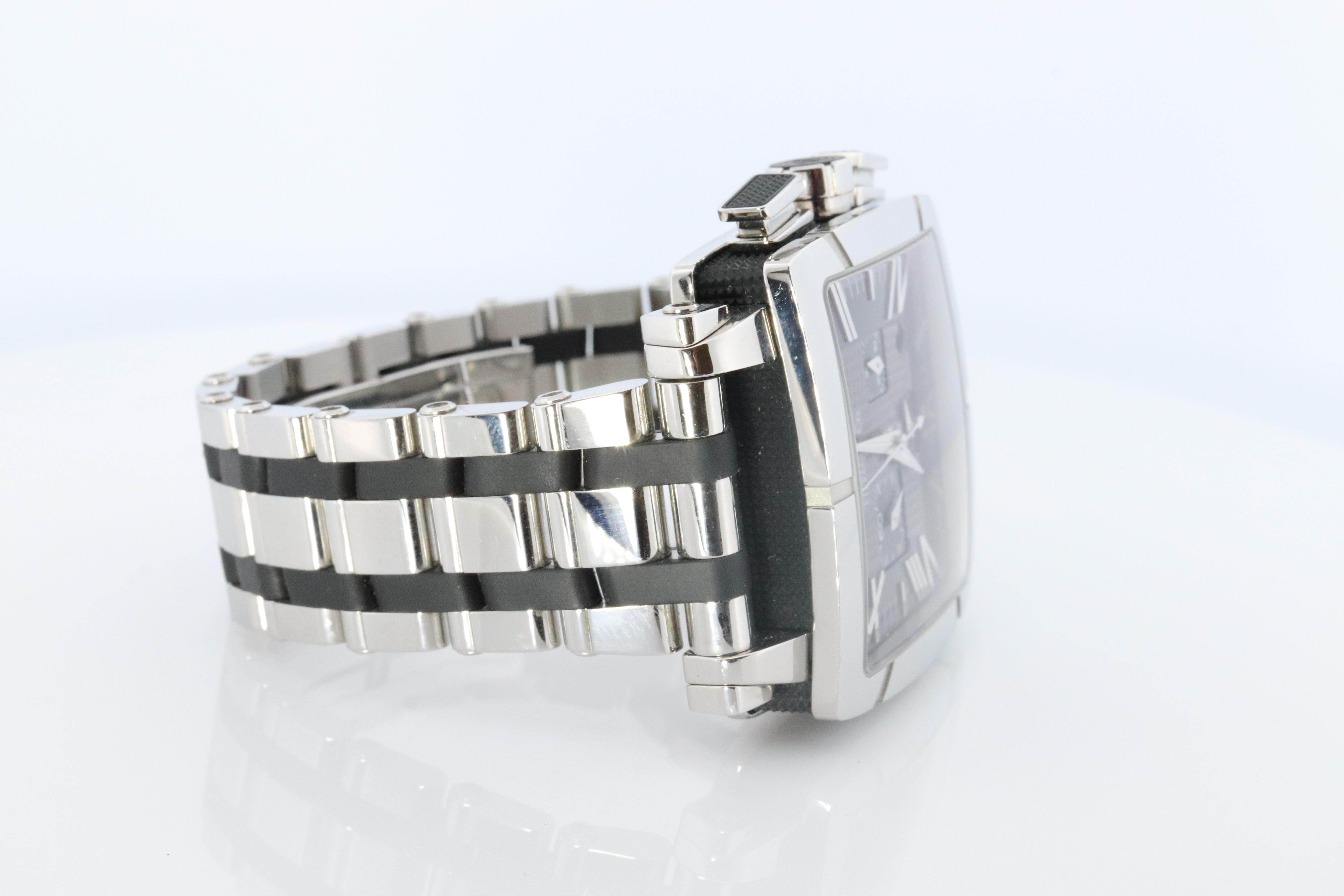 Tiffany and Co Watch. Automatic Tiffany Atlas T0803 Chronograph Mens Watch. For Sale 1
