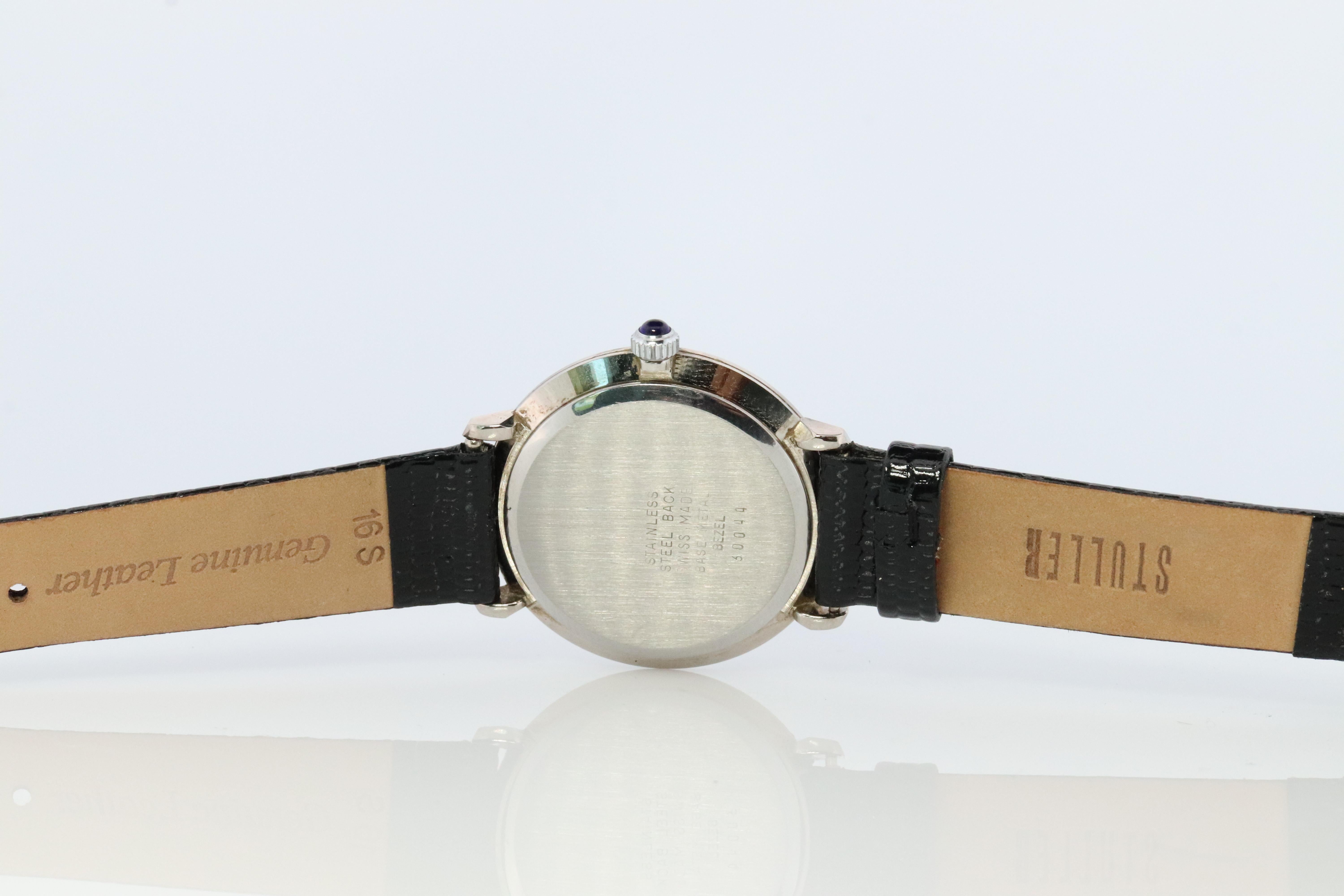 Uhr von Tiffany und Co. Runde Full Manual Mechanical Armbanduhr. 1970er Jahre. für Damen oder Herren