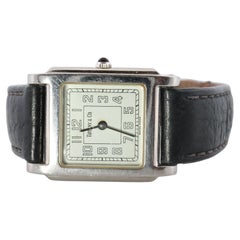 Tiffany and Co Watch. Tiffany Tank Quartz Watch. T&CO Square Portfolio.