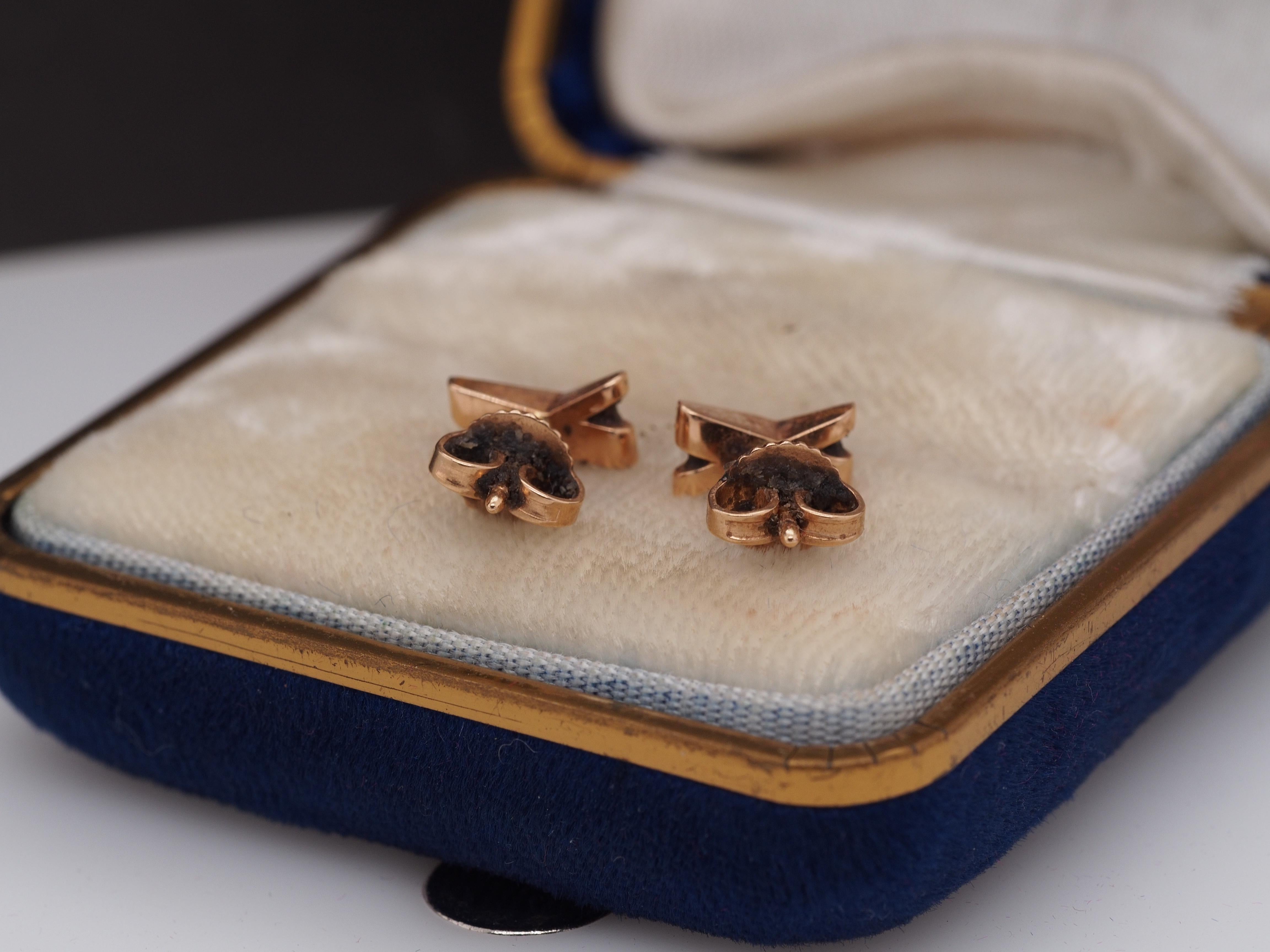 Tiffany und Co. Diamant Atlas-Ohrringe aus 14 Karat Roségold (Rundschliff) im Angebot