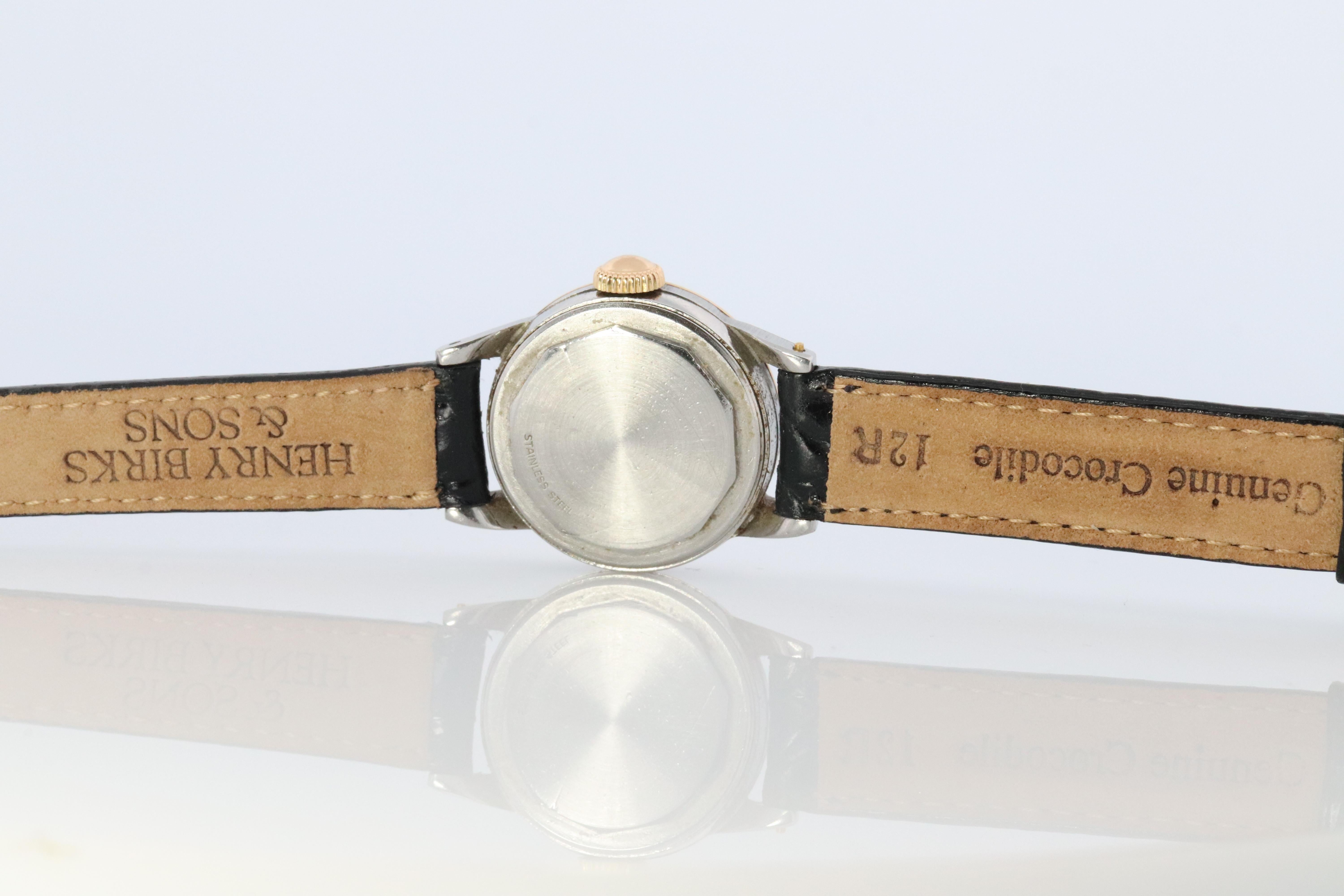 Tiffany and Co x Movado Watch. Tiffany and Movado Mechanical Movement 1950s. 1