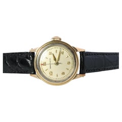 Tiffany and Co x Movado Watch. Tiffany and Movado Mechanical Movement 1950s.