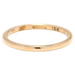 Tiffany and Company 18KT Yellow Gold Wedding Band