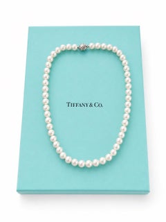 Tiffany and Company 9 mm Pearl Necklace