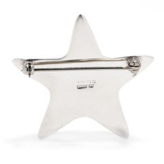 Tiffany and Company Mexican Star Brooch, Sterling Silver