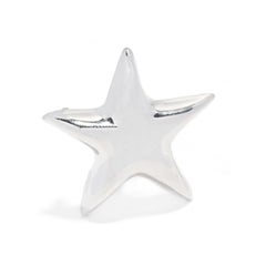 Vintage Tiffany and Company Mexican Star Brooch, Sterling Silver