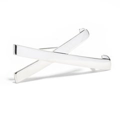 Tiffany and Company Paloma Picasso Graffiti X Brooch, Sterling Silver