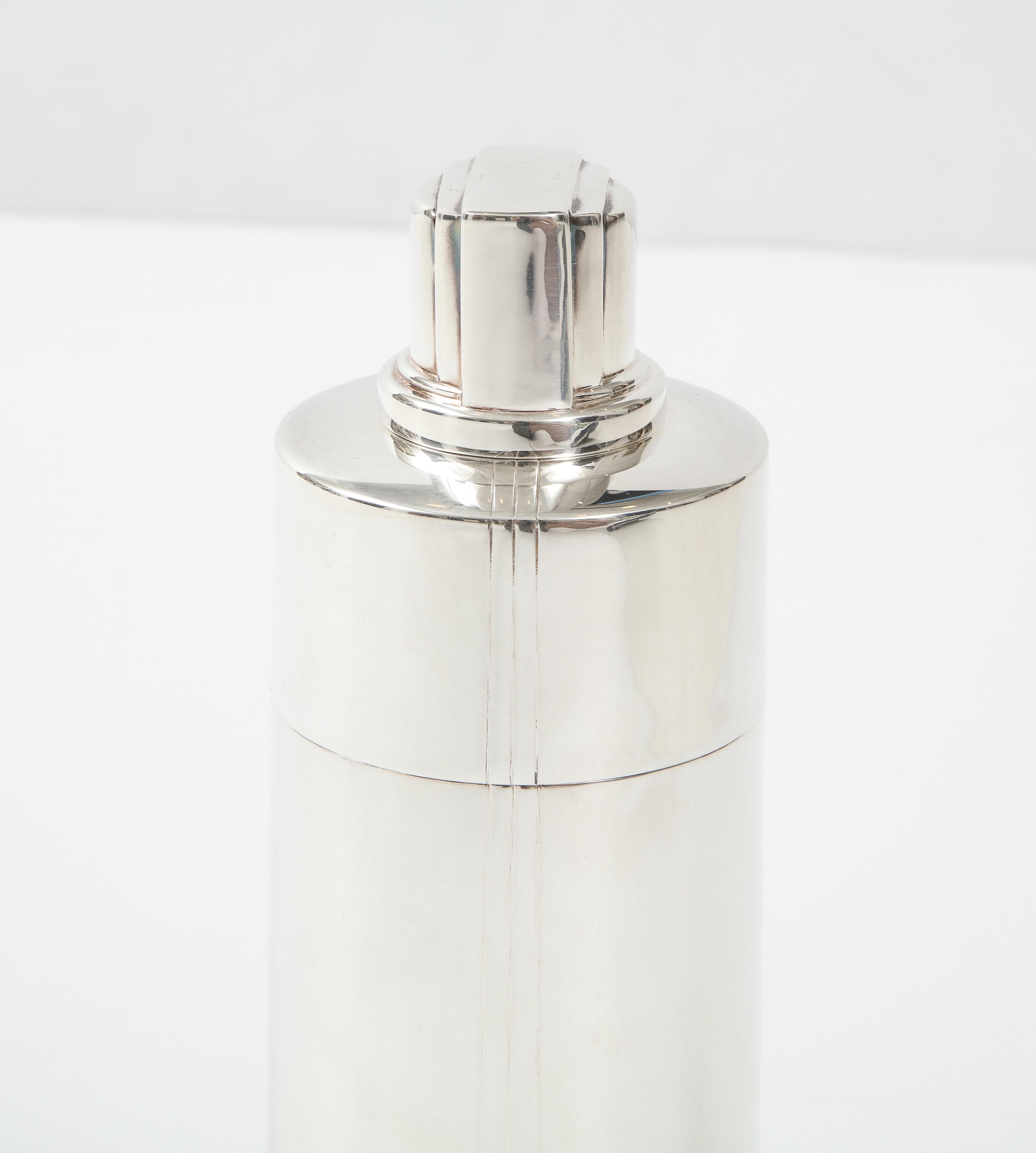 Spanish Tiffany & Co. Sterling Cocktail Shaker
