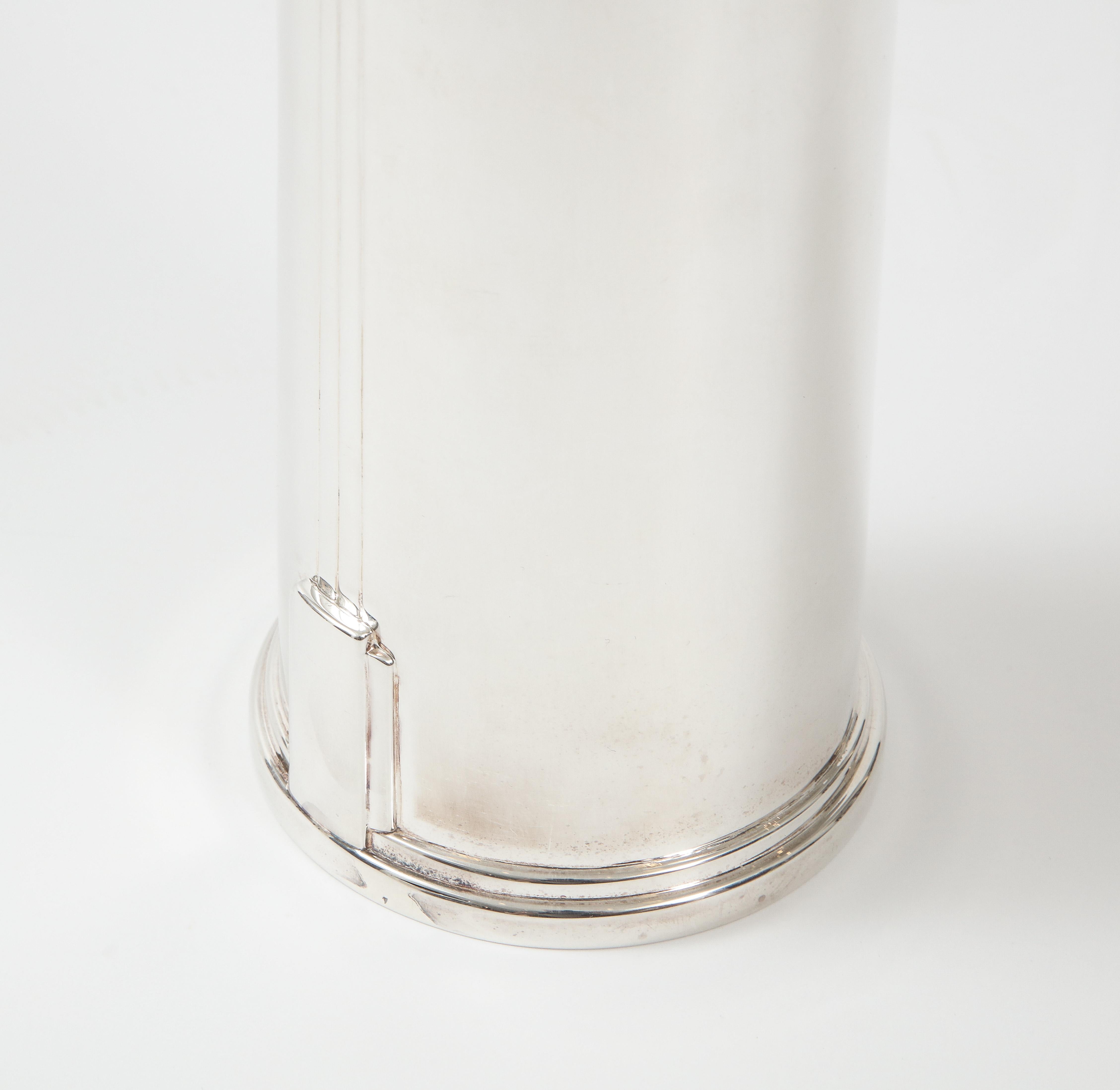 Contemporary Tiffany & Co. Sterling Cocktail Shaker