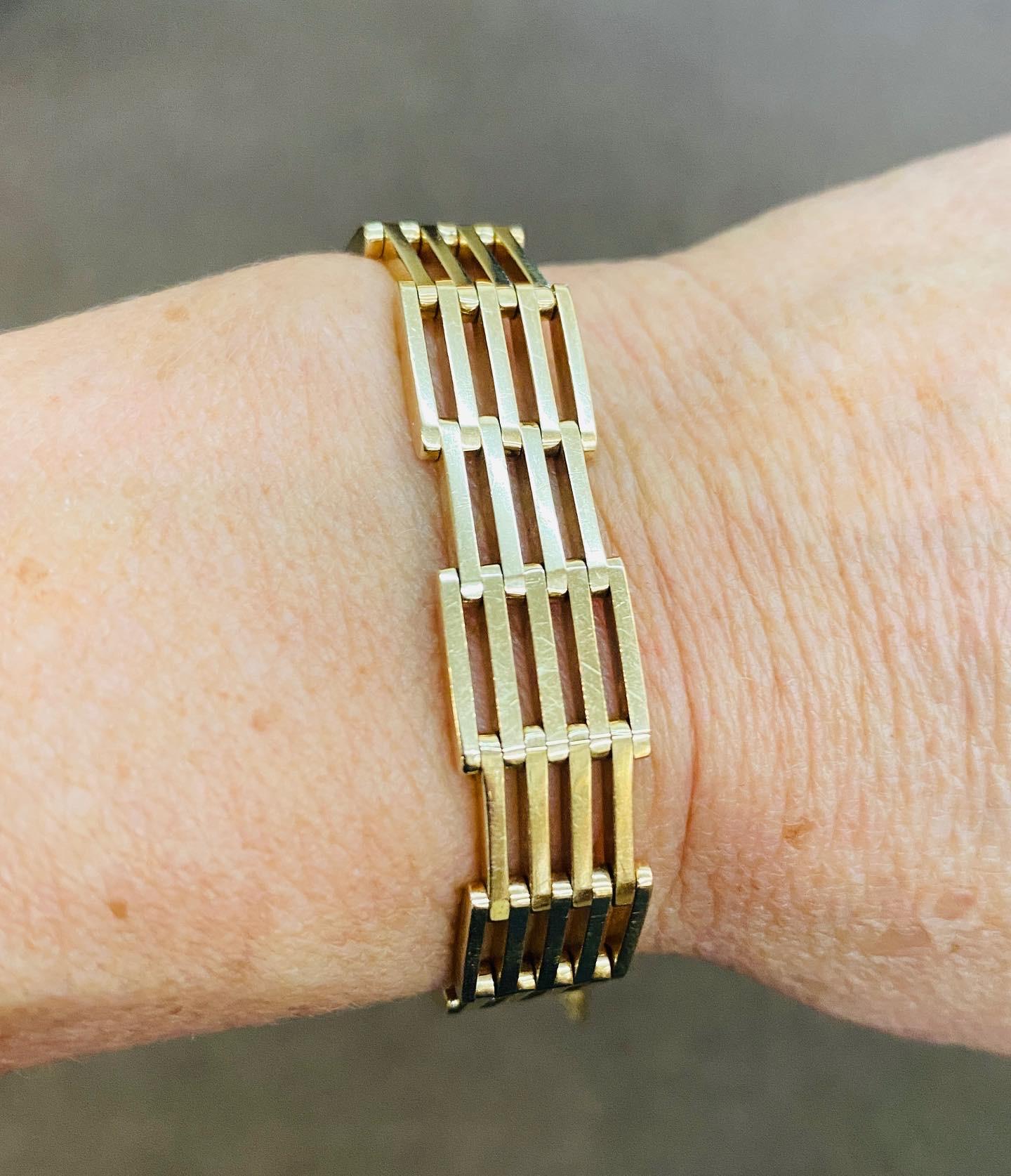 gate bracelets gold