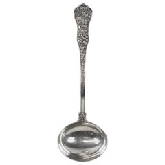 Louche à soupe Tiffany en argent sterling antique de style Olympian