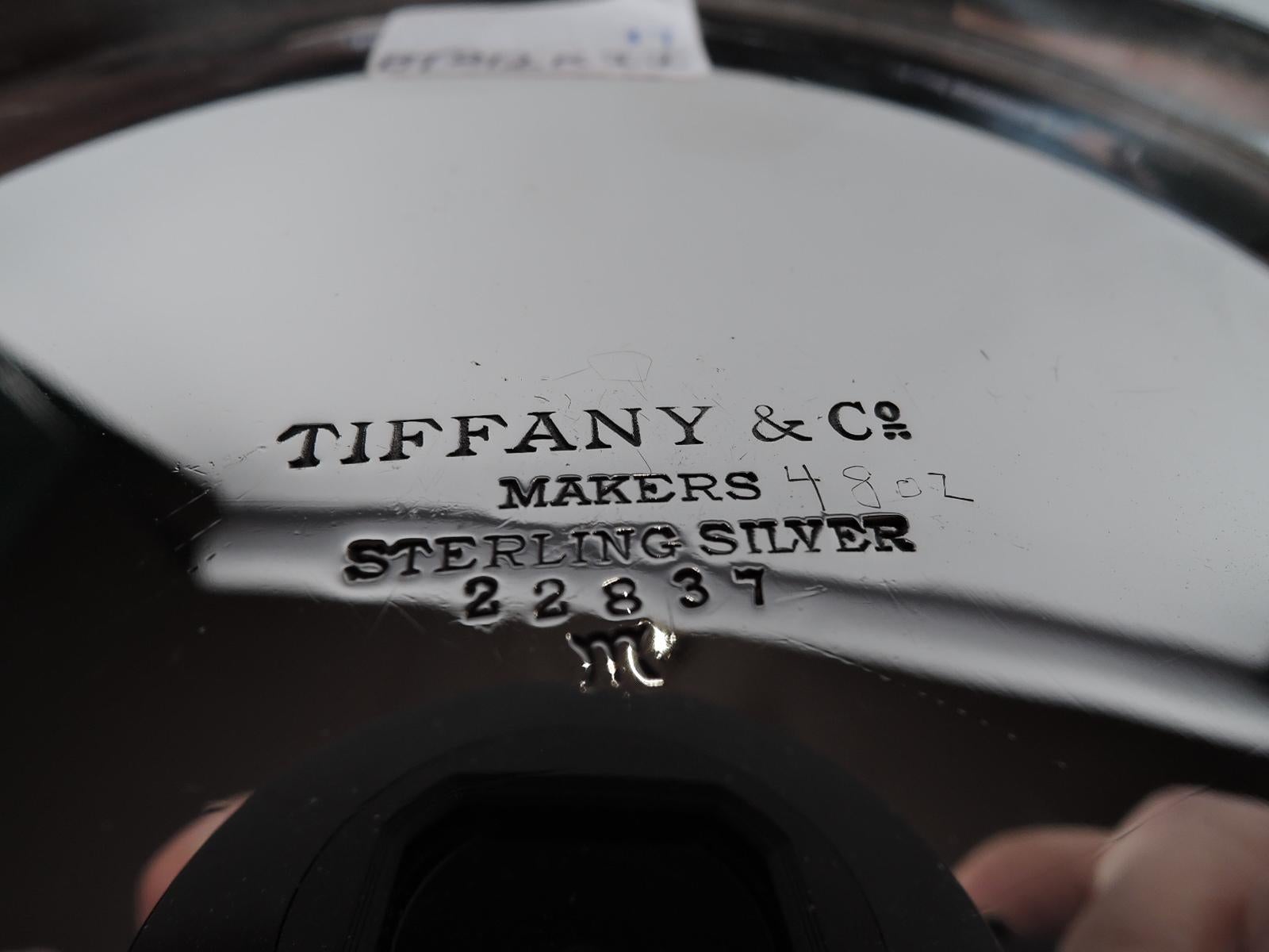20th Century Tiffany Art Deco Sterling Silver Bowl