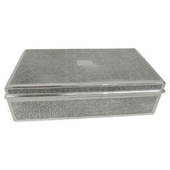 Tiffany Art Deco Sterling Silver Box