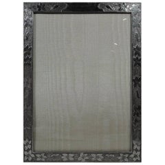 Tiffany Art Nouveau Morning Glory Sterling Silver Picture Frame