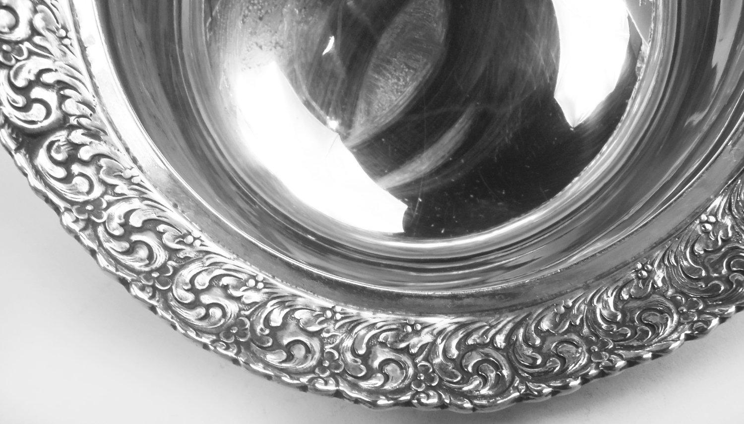 Set da caffè turco in argento massiccio Tiffany Art Nouveau con 3 pezzi su vassoio in vendita 6
