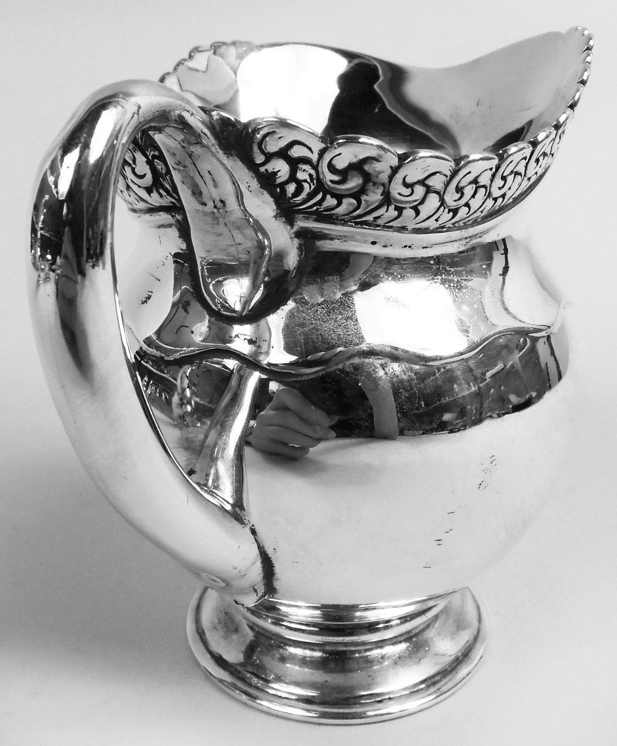 Set da caffè turco in argento massiccio Tiffany Art Nouveau con 3 pezzi su vassoio in vendita 1