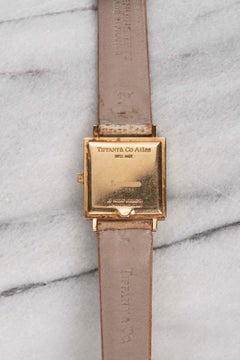 Tiffany Atlas Watch in 18K Yellow Gold, 1980s