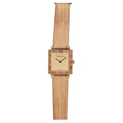 Tiffany Atlas Watch in 18K Yellow Gold, 1980s