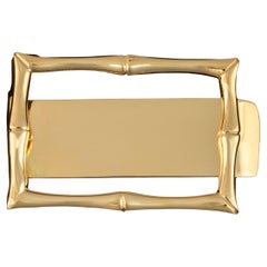 Tiffany Bamboo Money Clip in 14 Kt Yellow Gold