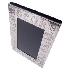 Cadre Tiffany Ours et Alphabet pour portrait ou paysage