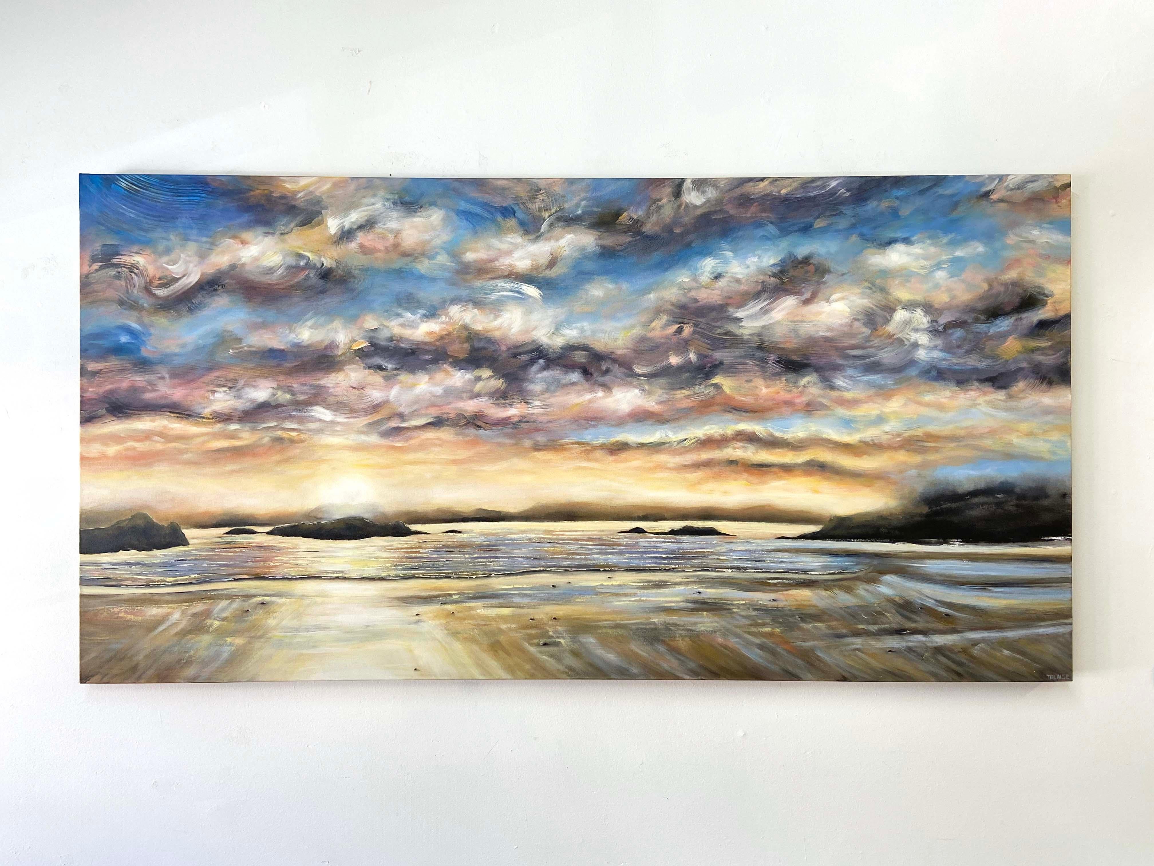Bahía de la Media Luna, pintura original en venta 1