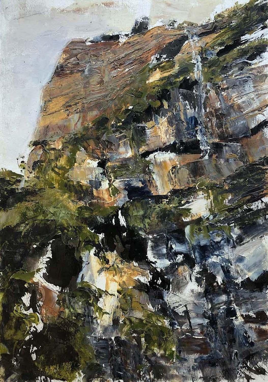 La vedetta, Pittura astratta - Mixed Media Art di Tiffany Blaise