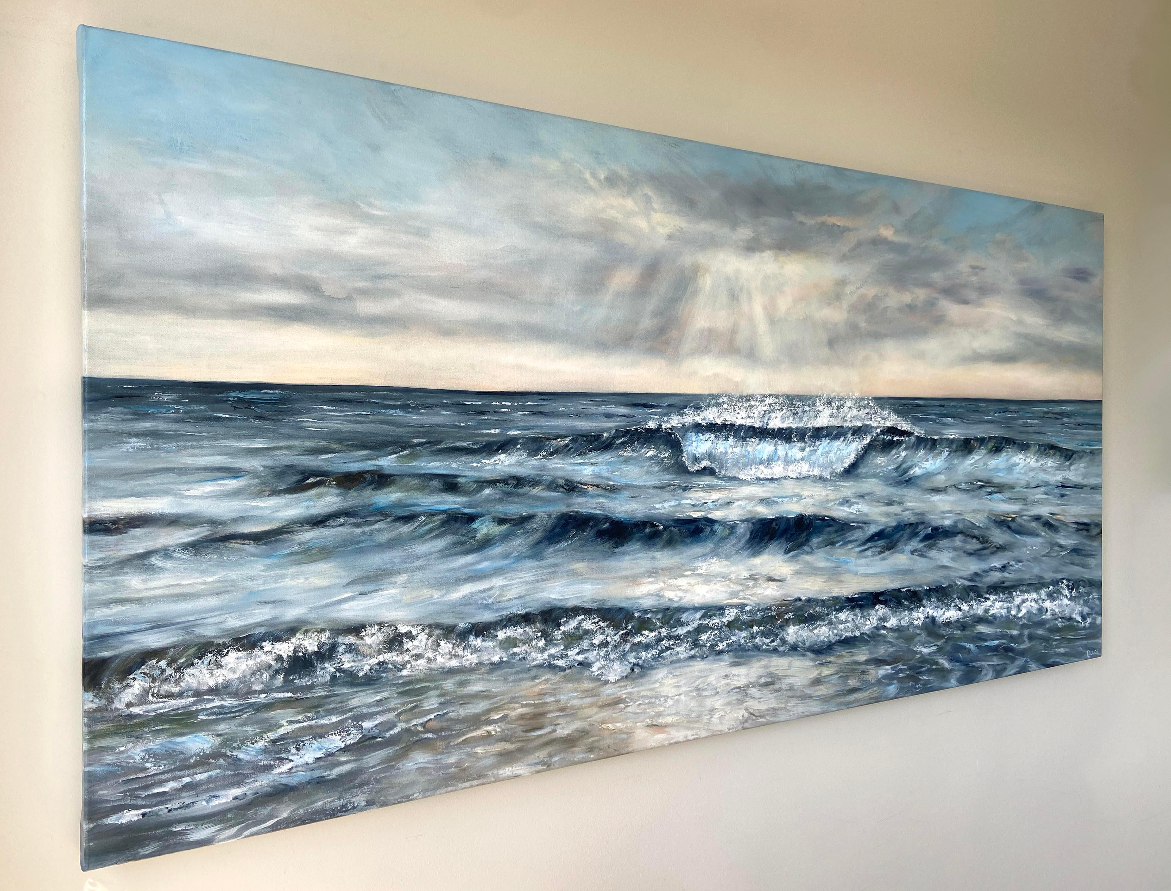Breath of the Sea, Oil Painting - Realist Art by Tiffany Blaise