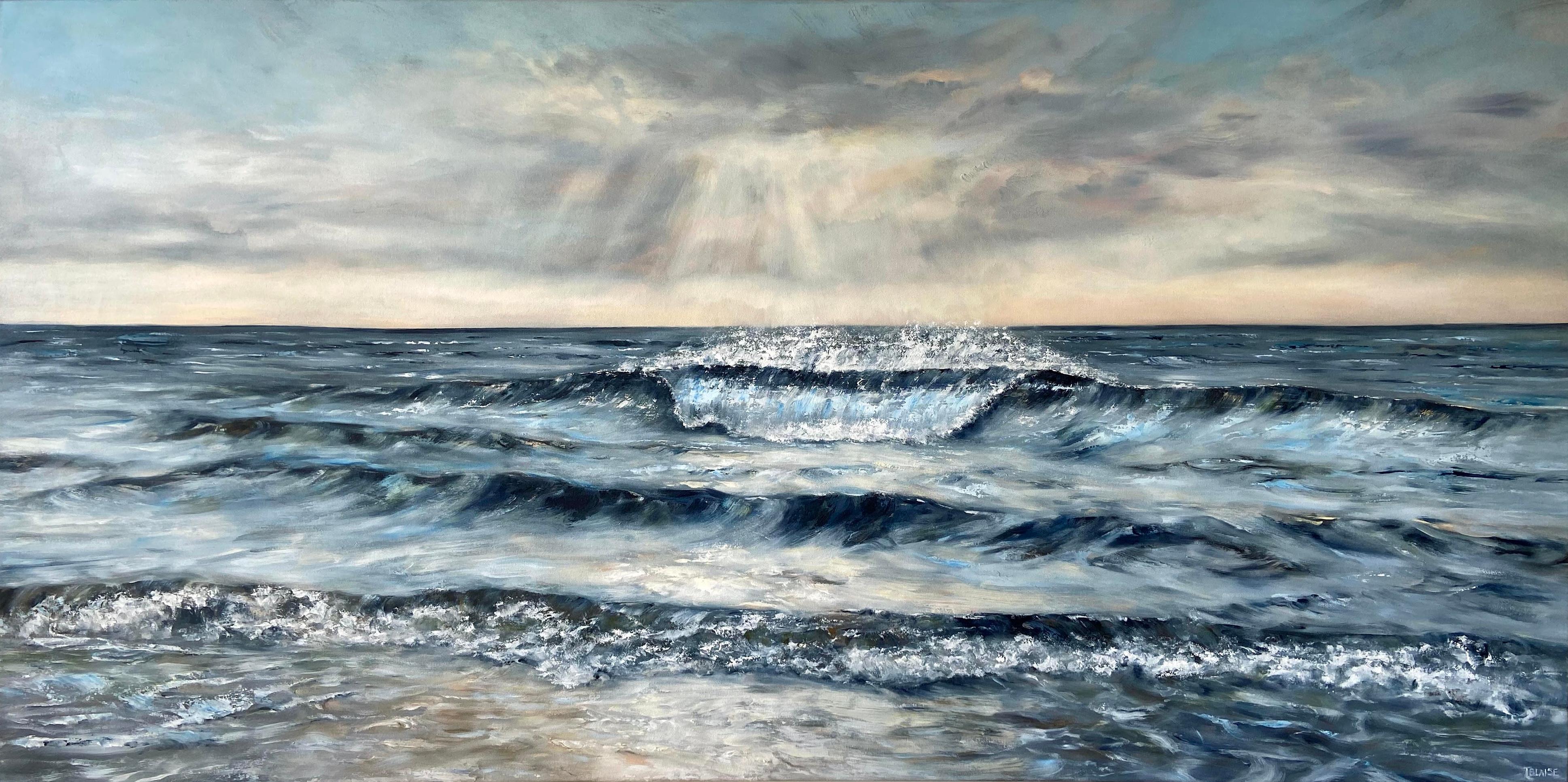 Breath of the Sea, Oil Painting - Art by Tiffany Blaise