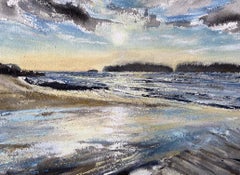 Land of Living Skies, Painting, Oil on Paper