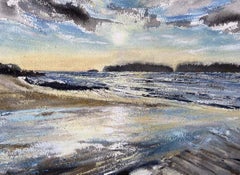 Land of Living Skies, Painting, Oil on Paper