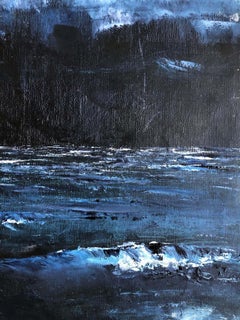 Night Mist, Painting, Oil on Paper