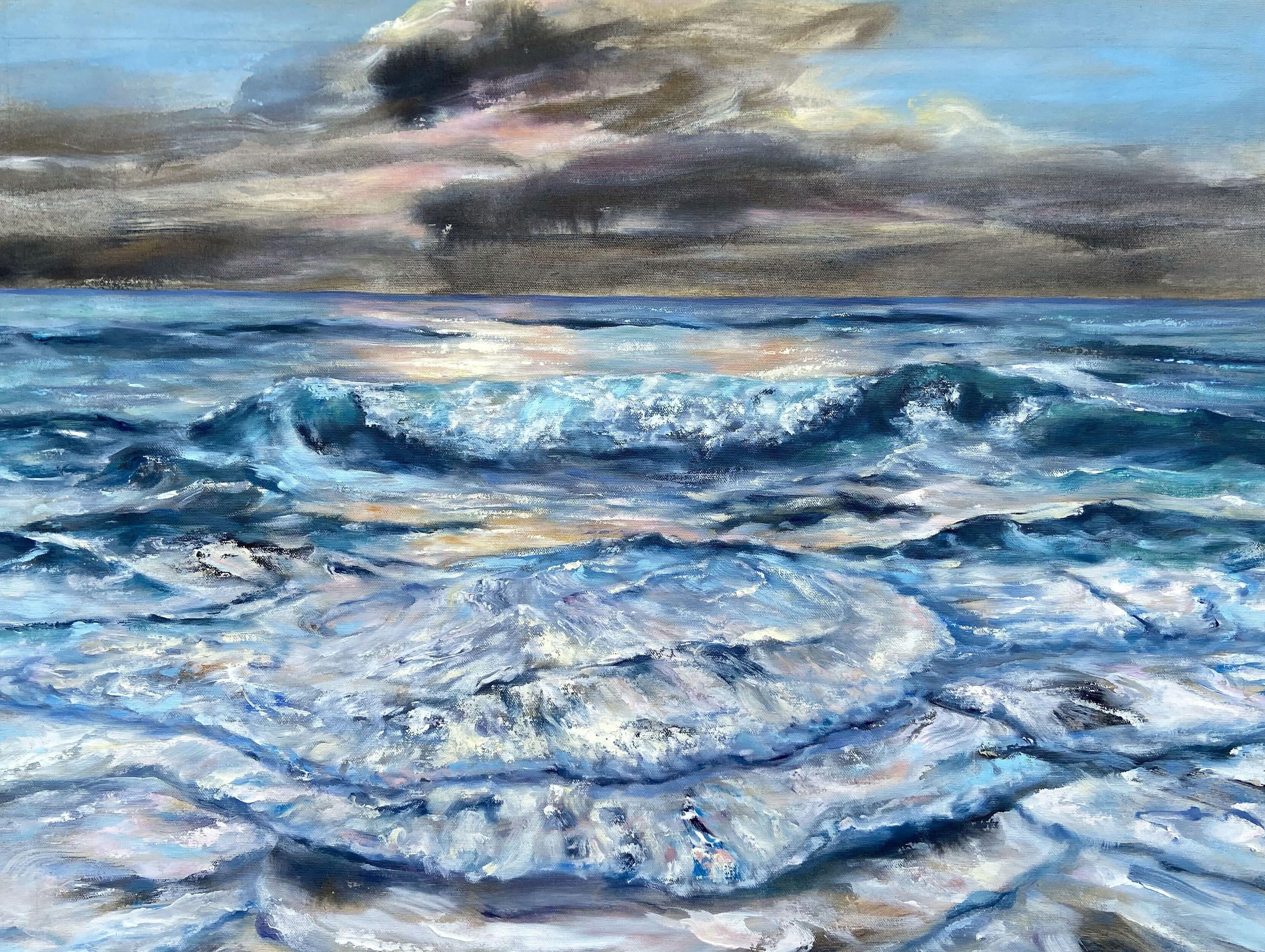 Brillando, Pintura, Óleo sobre lienzo - Painting de Tiffany Blaise