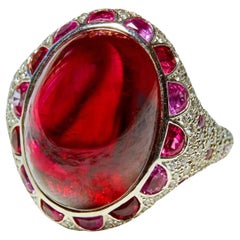 Tiffany Blue Book Rubellite, Pink Sapphire and Diamond Ring, 2011