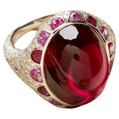 Tiffany Blue Book Rubellite, Pink Sapphire and Diamond Ring, 2011