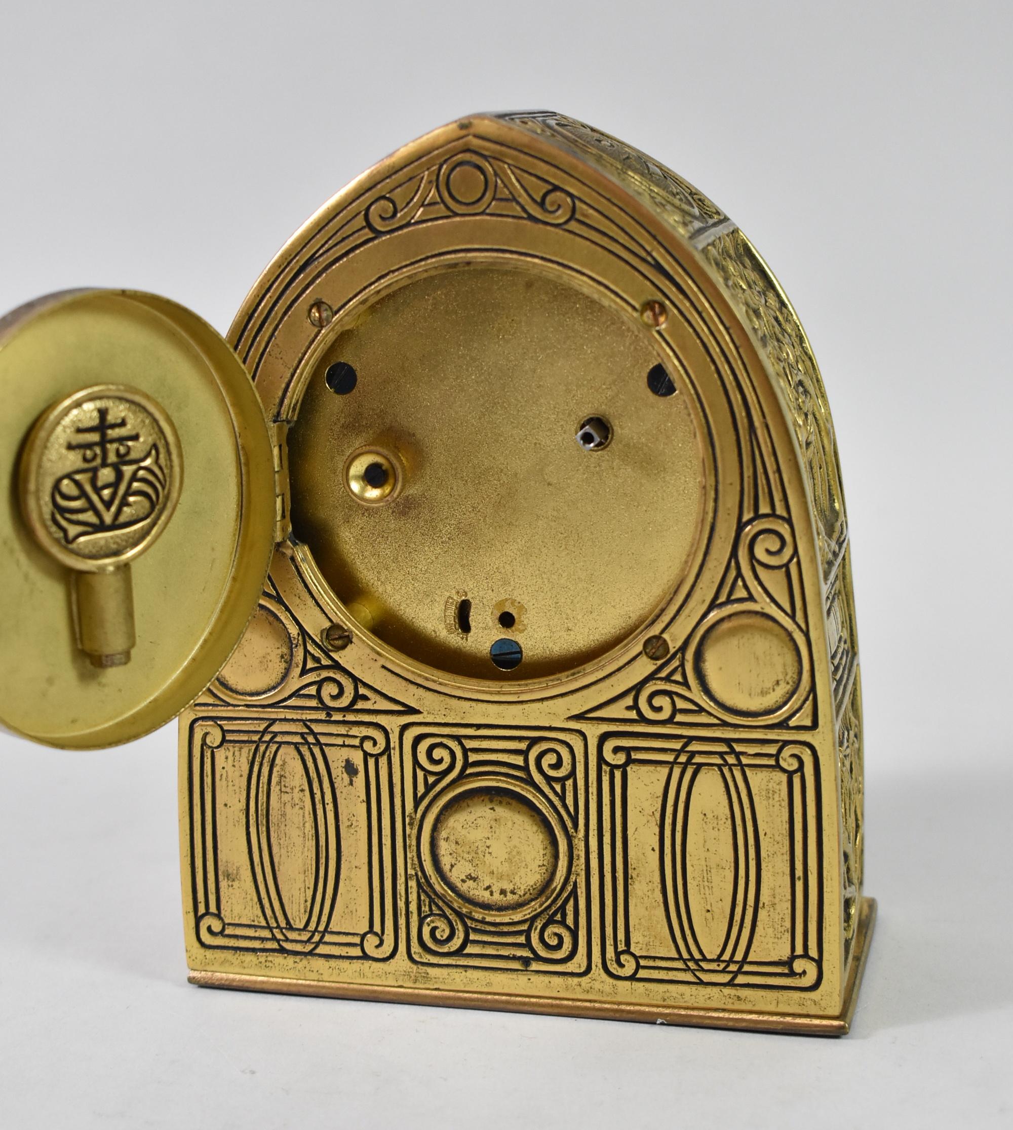 Orologio da scrivania Tiffany Bronze Bookmark Collection'S In condizioni ottime in vendita a Toledo, OH