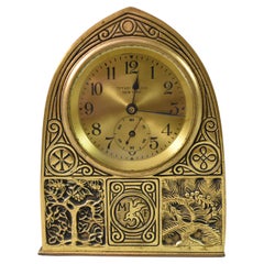 Reloj de sobremesa Tiffany Bronce Colección Marcapáginas