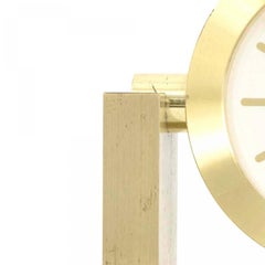 Tiffany Bronze Round Swivel Clock