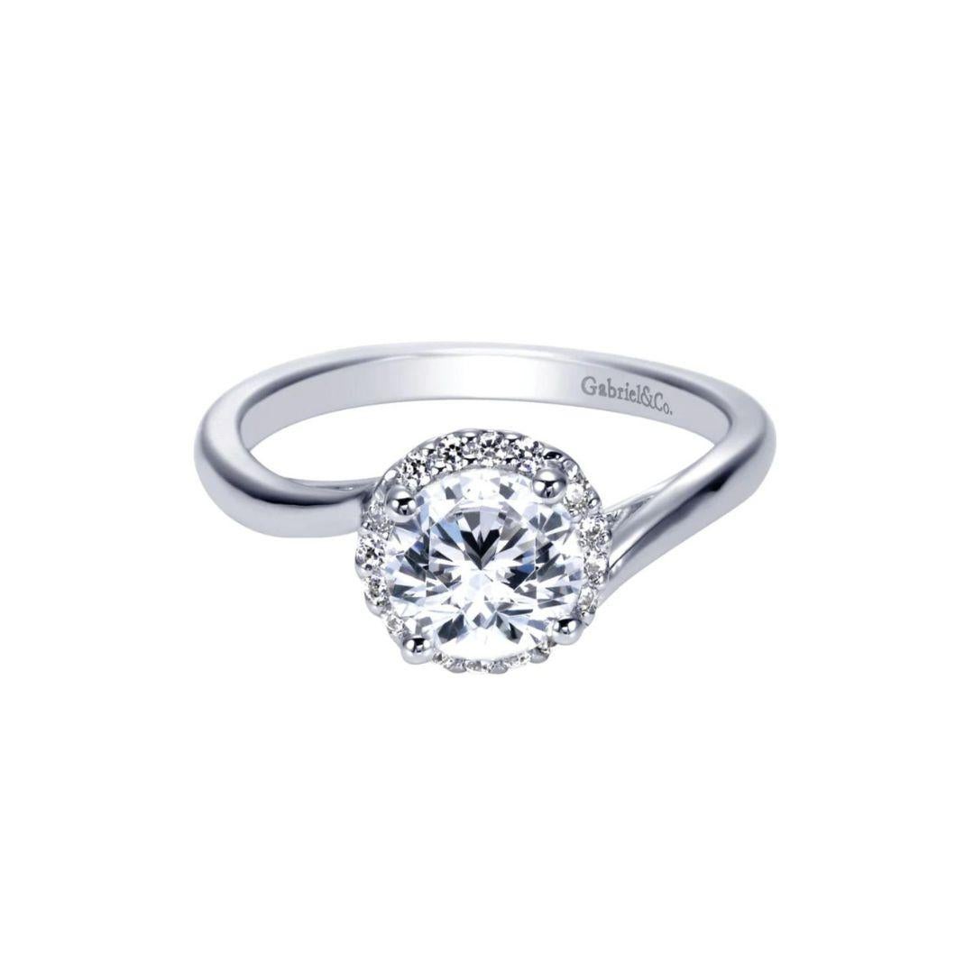 Tiffany Bypass Diamant Verlobungsfassung im Zustand „Neu“ im Angebot in Stamford, CT
