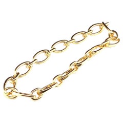 Tiffany Charm Bracelet 18 Carat Yellow Gold