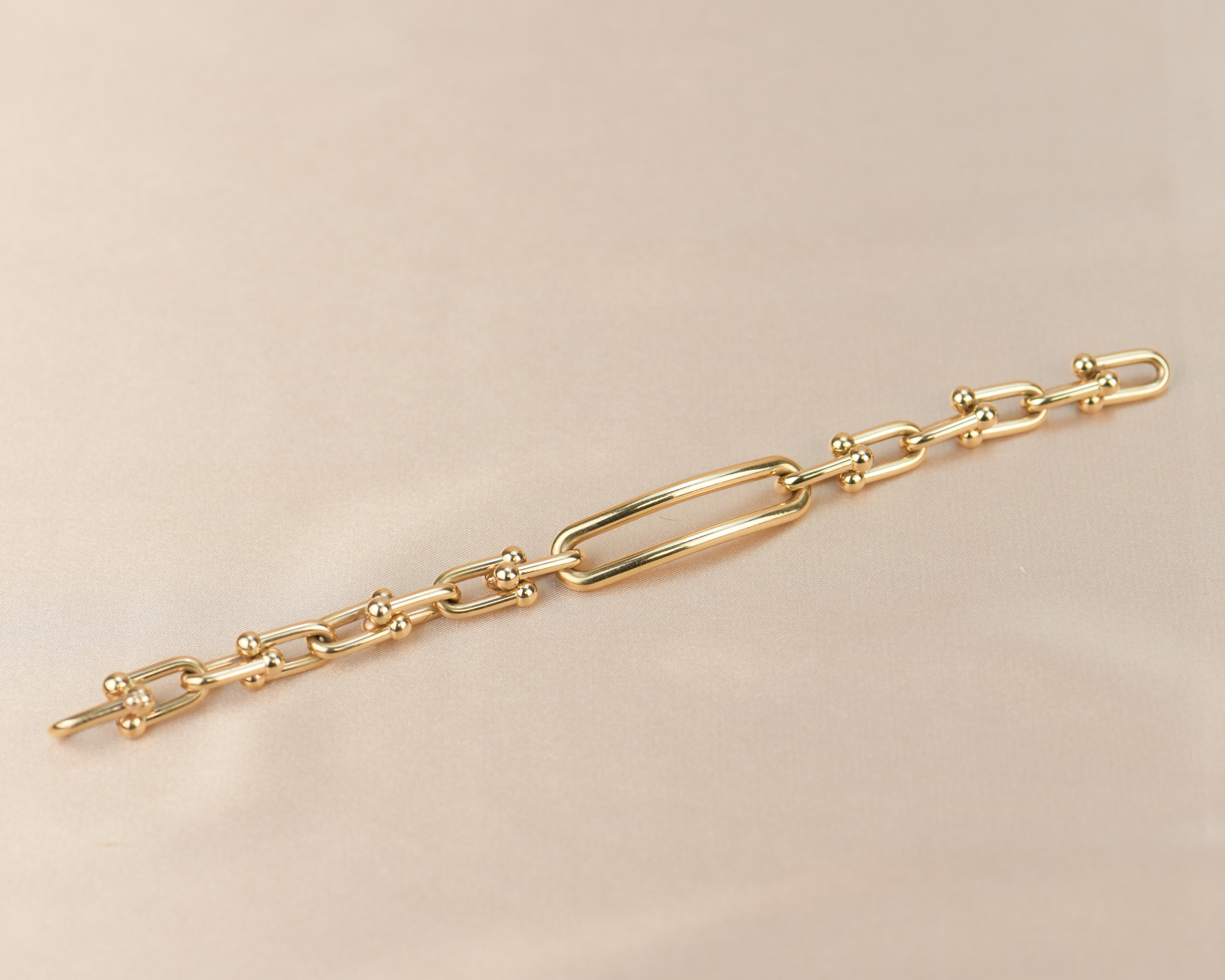 Tiffany & Co. City Hardwear Link 18K Gold Bracelet 3